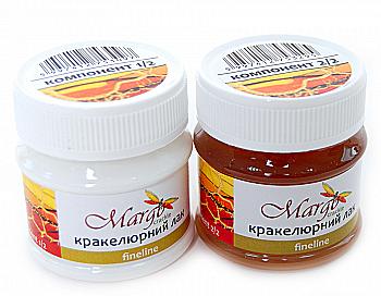 Набір двокомпонентний кракелюр "Fineline", 20 мл,Rosa Talent Набір двокомпонентний кракелюр "Fineline", 20 мл,Rosa Talent