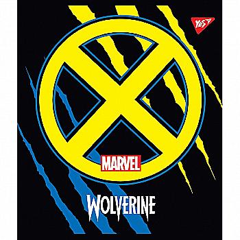 Зошит 12 лін. YES "Marvel. Hero shields", 765175