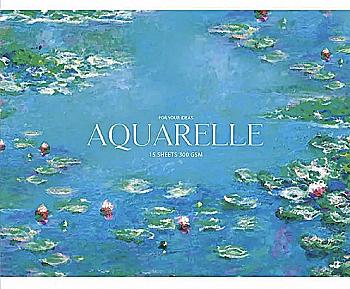 Блок для акварели на склейке "Aquarelle" А4+, 15 л. "MUSE" (3058) Блок для акварели на склейке "Aquarelle" А4+, 15 л. "MUSE" (3058)
