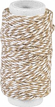 Нитка декоративна, подвійна, Коричнева, 20м, Knorr Prandell Нитка декоративна, подвійна, Коричнева, 20м, Knorr Prandell