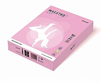 Бумага А4, 80 г/м2, 500 л, розовый, Maestro Color Pastell PI25 Pink, 12981 Бумага А4, 80 г/м2, 500 л, розовый, Maestro Color Pastell PI25 Pink, 12981