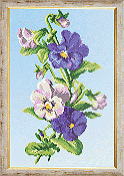 Схема для вишивання бісером СБ-043 20,5*31,5 см на авторській канві ТМ "Чарівна мить"