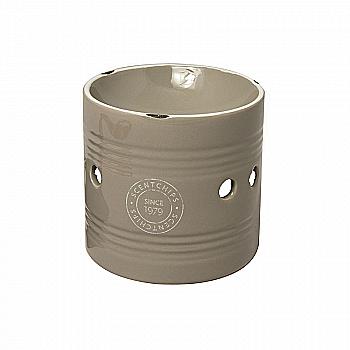 Аромалампа Scentchips керамическая квадратная 9*9*14 см с логотипом, серо-коричневый, 888006