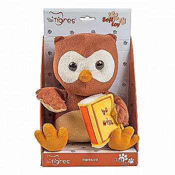 М`яка іграшка Сова "Be wise" 22 см, ІГ-0071 М`яка іграшка Сова "Be wise" 22 см, ІГ-0071
