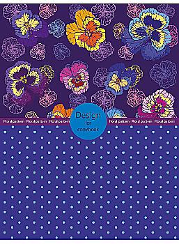 Зошит А4 48 кл. YES скоба Florets (3820) Зошит А4 48 кл. YES скоба Florets (3820)