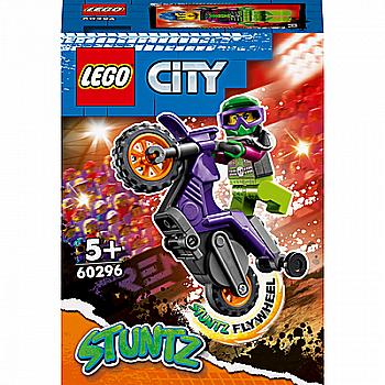 Конструктор Lego City "Каскадерский мотоцикл для становления дыбом", 60296 Конструктор Lego City "Каскадерский мотоцикл для становления дыбом", 60296
