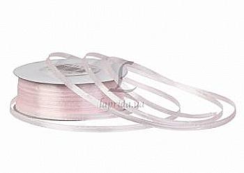 Стрічка атлас 3 мм-91 м, 68, пудра