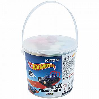 Крейда кольорова Jumbo, 15 шт. у відерці, HW, HW21-074 Крейда кольорова Jumbo, 15 шт. у відерці, HW, HW21-074