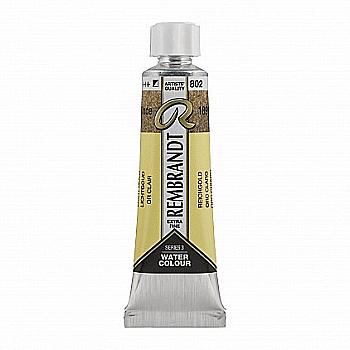 Краска акварельная Rembrandt 802, Золотой светлый, туба 10 мл, Royal Talens Краска акварельная Rembrandt 802, Золотой светлый, туба 10 мл, Royal Talens