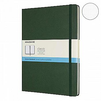 Блокнот Миртовый Зеленый большой точка, Moleskine Classic, QP093K15 Блокнот Миртовый Зеленый большой точка, Moleskine Classic, QP093K15