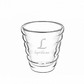 Стакан скляний з подвійним дном, 200 мл, 671-156