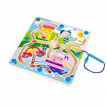 Игрушка деревянная Classic World "Магнитная игра Город", 3580