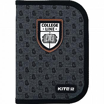 Пенал Kite 622 College Line boy, 1 отделение, 2 отворота, без наполнения, K22-622-2 Пенал Kite 622 College Line boy, 1 отделение, 2 отворота, без наполнения, K22-622-2