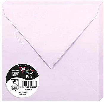 Конверт декоративный Pollen 165*165 мм (120 г), Lilac/Сиреневый, 5863C Конверт декоративный Pollen 165*165 мм (120 г), Lilac/Сиреневый, 5863C