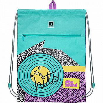 Сумка для взуття Kite з кишенею 601L-21 Be sound, K21-601L-21 Сумка для взуття Kite з кишенею 601L-21 Be sound, K21-601L-21