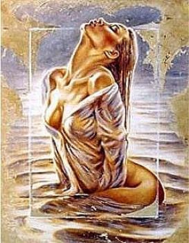 Набір з алмазною мозаїкою "Купання" 30*40 см, 20465