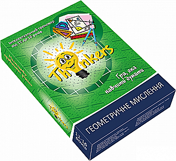 Гра настільна "Геометричне мислення" 12-16 р. (укр), Thinkers, 12061 Гра настільна "Геометричне мислення" 12-16 р. (укр), Thinkers, 12061