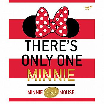Зошит 12 кл. YES "Minnie Mouse gold" 763232 Зошит 12 кл. YES "Minnie Mouse gold" 763232