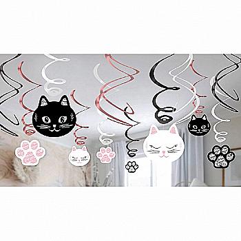 Спіраль Котики 60 см 12 од., 1501-5027