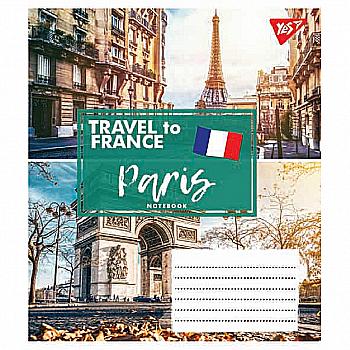 Зошит 60 кл. YES "Travel to Europe", 763849 Зошит 60 кл. YES "Travel to Europe", 763849