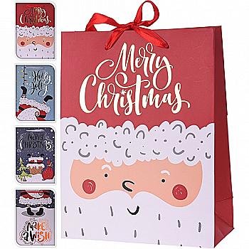 Подарочный новогодний пакет "Детский - Merry Christmas" средний (4 изд. в ассорт.), ABD100760 Подарочный новогодний пакет "Детский - Merry Christmas" средний (4 изд. в ассорт.), ABD100760