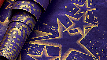 Папір пакувальний Крафт "Estrellas" 1*3 м (двостор.), синій з зірками золот., 11218 Sadipal Папір пакувальний Крафт "Estrellas" 1*3 м (двостор.), синій з зірками золот., 11218 Sadipal