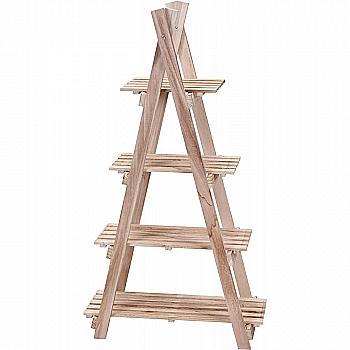 Подставка для цветов деревянная, 4 уровня, KR2000210