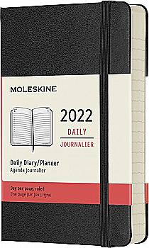 Дневник 2022 карманный, черный, Moleskine, DHB12DC2Y22 Дневник 2022 карманный, черный, Moleskine, DHB12DC2Y22