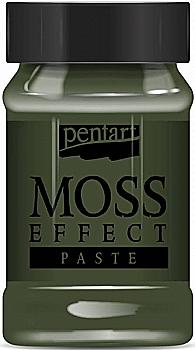 Паста для створення ефекту Моху, Зелений темний, 100 мл, Pentart Паста для створення ефекту Моху, Зелений темний, 100 мл, Pentart