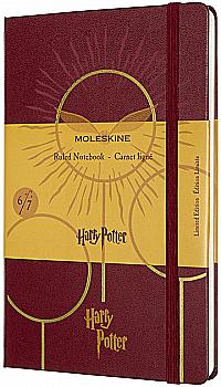Записник Бордо середній 6/7 лінійка, Moleskine Harry Potter, LEHP02QP060F Записник Бордо середній 6/7 лінійка, Moleskine Harry Potter, LEHP02QP060F