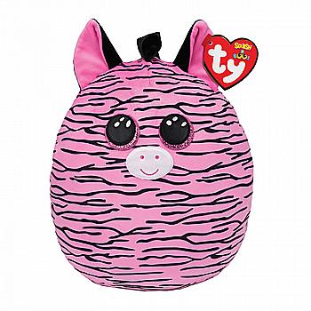 Іграшка м`яка TY Squish-a-Boos Зебра "Zoey" 20 см, 39294 Іграшка м`яка TY Squish-a-Boos Зебра "Zoey" 20 см, 39294