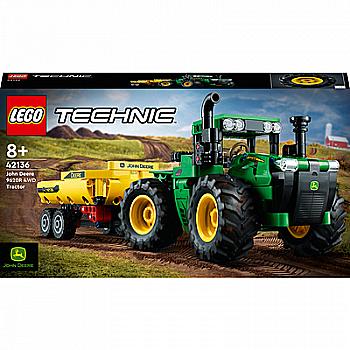 Конструктор Lego Technic "Трактор John Deere 9620R 4WD", 42136 Конструктор Lego Technic "Трактор John Deere 9620R 4WD", 42136
