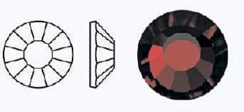 Стразы фольгированные 90120/497-11-612/GARNET- ss12 (3,0-3,2 мм, 36 шт) M. C. Rose VIVA12
