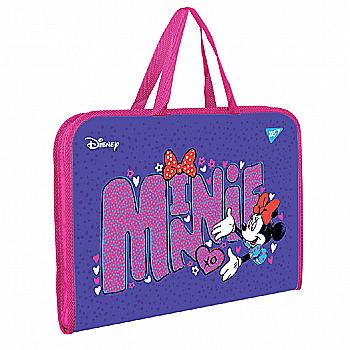 Папка-портфель на молнии с ткан. ручками "Minnie Mouse", 491742 Yes Папка-портфель на молнии с ткан. ручками "Minnie Mouse", 491742 Yes