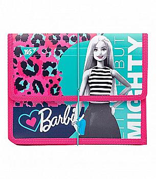 Папка для зошитів пласт. на гумці B5 "Barbie", 491824 Yes