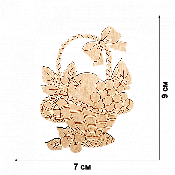 Заготовка дерев`яна для декорування, FLC-454