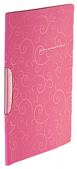Папка А4, поворотный прижим, Barocco розовая, BM.3303-10 Папка А4, поворотный прижим, Barocco розовая, BM.3303-10