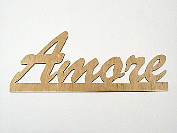 Заготівка Слово "Amore", 0837 Заготівка Слово "Amore", 0837