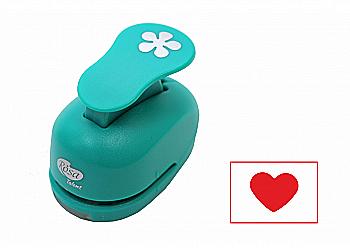 Фігурний діркопробивач Cерце 1,6 см Rosa Talent