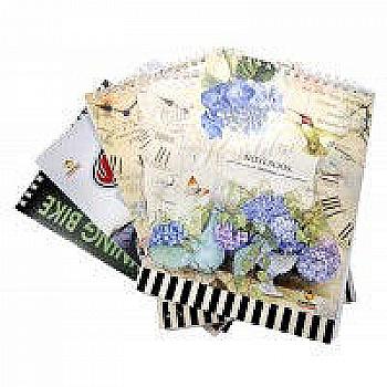 Блокнот А5, 96 арк, спіраль зверху, БК262 (1671) Блокнот А5, 96 арк, спіраль зверху, БК262 (1671)