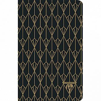 Блокнот 11*17 см 48 л. Neo Deco NoteBook, линия, на скобе, бумага слоновая кость, чёрный, 192016C Блокнот 11*17 см 48 л. Neo Deco NoteBook, линия, на скобе, бумага слоновая кость, чёрный, 192016C