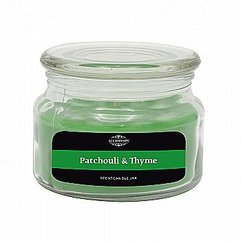 Аромасвічка у скляній банці Scentchips Пачулі і Чебрець 240 г/50 год. горіння, 255113 Аромасвічка у скляній банці Scentchips Пачулі і Чебрець 240 г/50 год. горіння, 255113