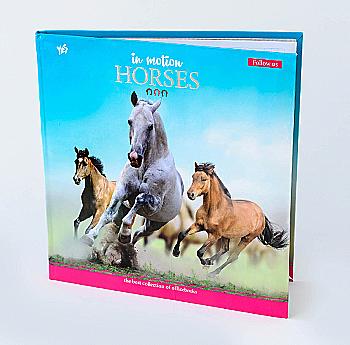 Блокнот 200*200 мм, 96 арк. "Horses" YES 151122