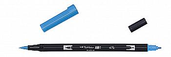 Маркер-блендер двосторонній ABT BrushPen ABT-476, ціан ТМ "Tombow" Маркер-блендер двосторонній ABT BrushPen ABT-476, ціан ТМ "Tombow"