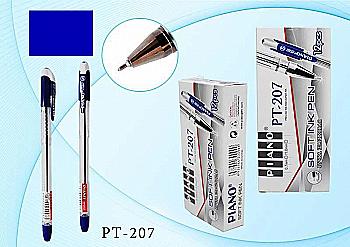 Ручка масляная синяя Piano PT-207C  Ручка масляная синяя Piano PT-207C