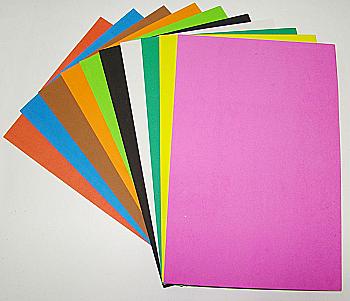 Фоаміран А4 1,0 мм, кольори в асортим., 7490-1,0 Фоаміран А4 1,0 мм, кольори в асортим., 7490-1,0