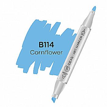 Маркер двухсторонний Cornflower - Василек, B114, 99IDEAS Маркер двухсторонний Cornflower - Василек, B114, 99IDEAS