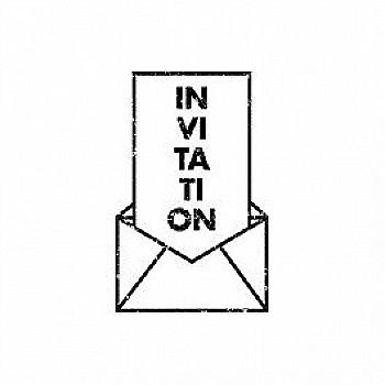 Штамп Вінтаж Invitation, 10004094 ТМ "Artemio"