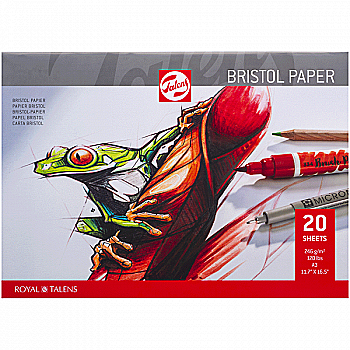 Склейка для рисунку BRISTOL А3 246г/м2, 20 арк, Royal Talens Склейка для рисунку BRISTOL А3 246г/м2, 20 арк, Royal Talens