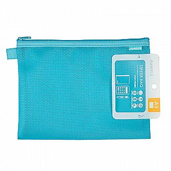 Папка на блискавці А5, Travel, блакитна 1442-07-A Папка на блискавці А5, Travel, блакитна 1442-07-A